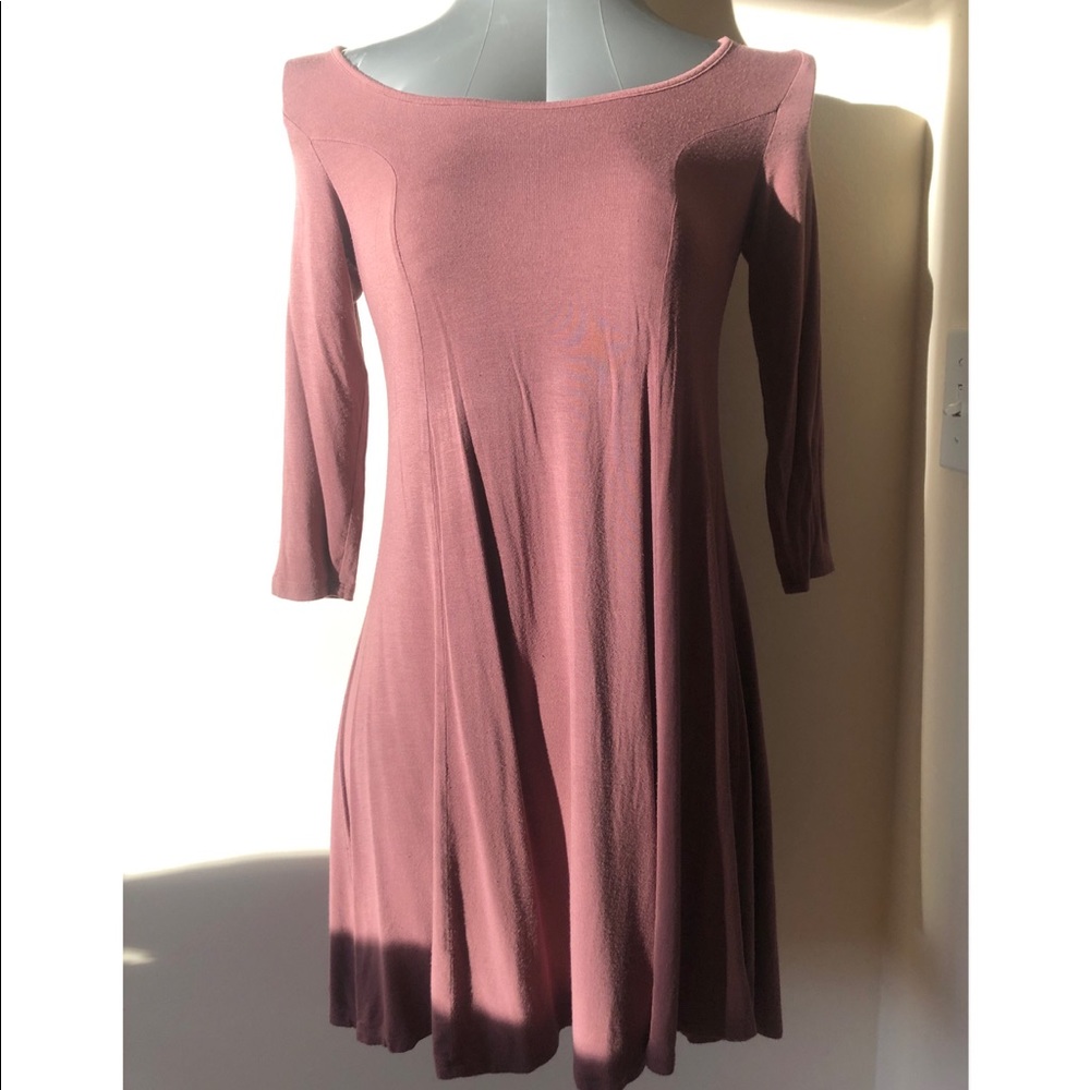 1/4 sleeve dress